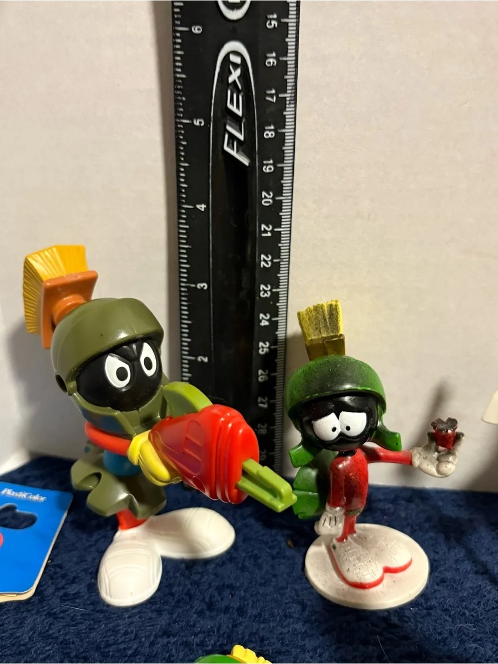 Vtg 18 Pieces Marvin the Martian “Looney Tunes” Collectibles Figurines Space Jam